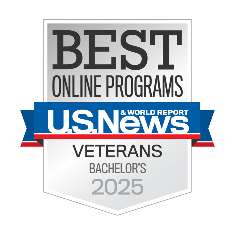 U.S. News & World Report Best Online Programs Veterans Bachelor's 2025